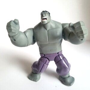 The Hulk Action Figure Disney Store Hulk Marvel Avengers Grey 6”